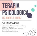 Mariela Juarez, psicoterapeuta